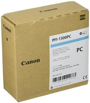 Tintenpatrone Canon PFI-1300PC Cyan Photo