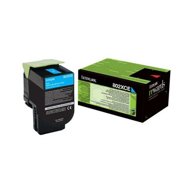 Toner Cyan Lexmark 80C2XCE