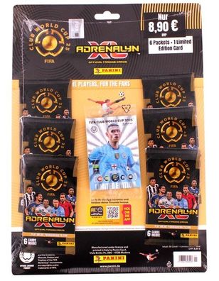 Panini FIFA Club World Cup 2025 Trading Card – Multipack Fussball Sammelkarten