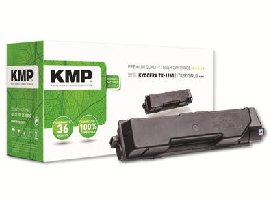 Lasertoner KMP Schwarz kompatibel mit Kyocera TK1160