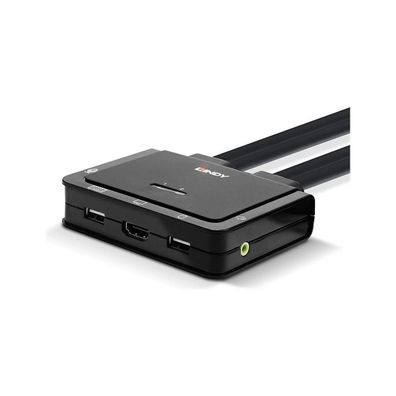 KVM-Switch Lindy 42345 mit 4K Ultra HD 60 Hz