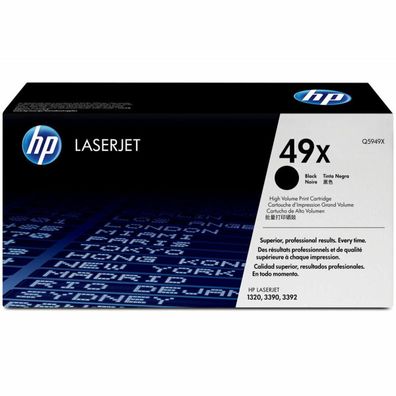 Toner HP 49X Schwarz - Hohe Kapazität