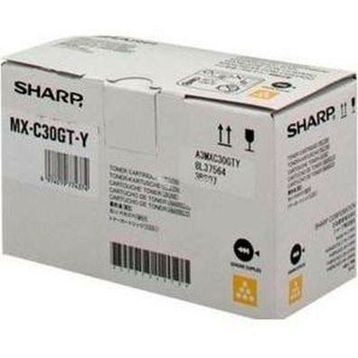 Toner Sharp MXC30GTY Gelb fér Drucker