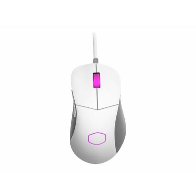 Gaming-Maus Aster MM730 Weiß matt, 16.000 DPI, RGB-Beleuchtung