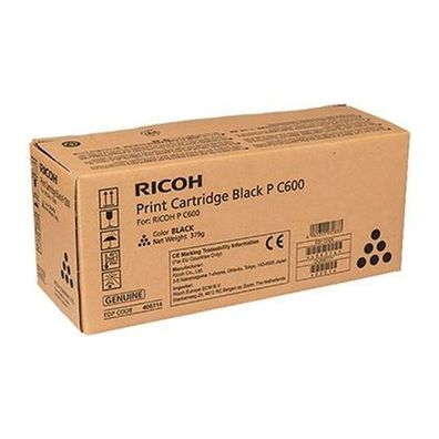 Toner Ricoh 408314 fér Ricoh P C600, Schwarz, 18.000 Seiten
