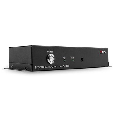 KVM-Switch Lindy 39306 mit 4 USB-Anschléssen, 4K@60Hz