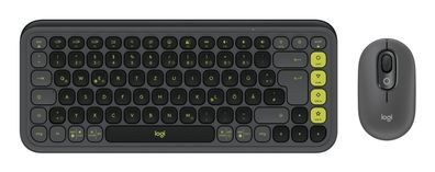 Computer Zubehör Logitech POP Icon Combo kabelloses Tastatur-Maus-Set