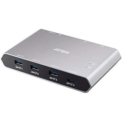 USB-C Umschalter Aten 2 Ports - Kompakt & Aluminium