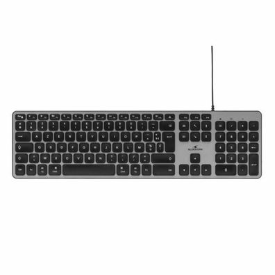 Kabelgebundene Tastatur Bluestork Azerty fér Mac