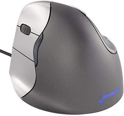 Vertikale Maus evoluent fér Linkshänder, ergonomisch, 2600 dpi