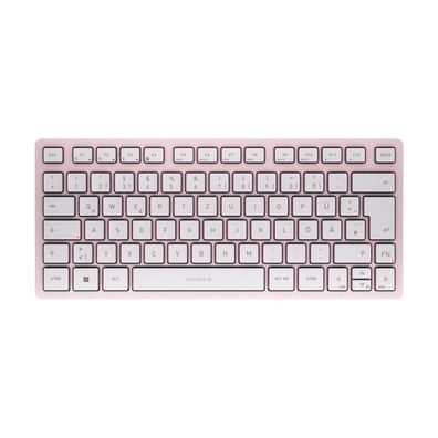 Tastatur Cherry KW 7100 MINI BT Bluetooth 5.1 rosa
