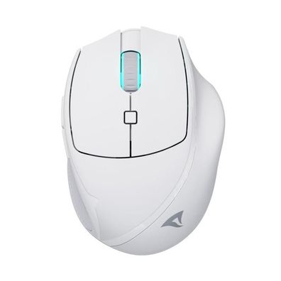 Gaming-Maus Sharkoon OfficePal M25W Weiß, 4000 DPI, kabellos