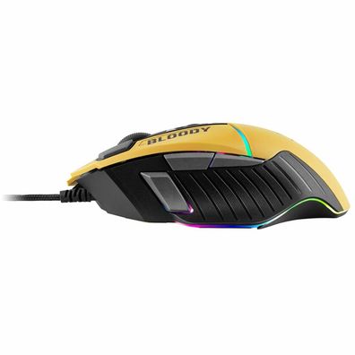 Gaming-Maus A4Tech Bloody W95Max mit RGB-Beleuchtung