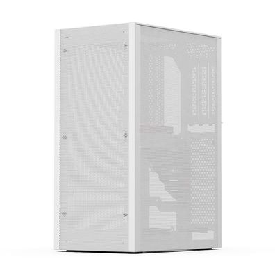 Mini-ITX Gehäuse ssupd Meshlicious Weiß Mesh-Design