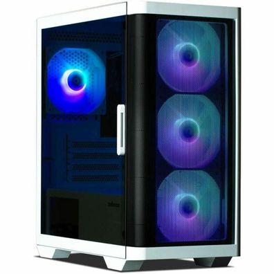 PC-Gehäuse Zalman M4 ARGB Weiß und Schwarz
