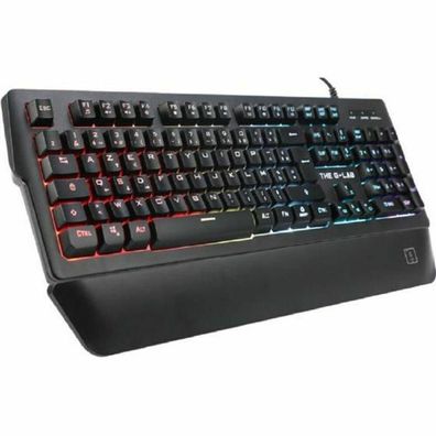 Gaming-Tastatur The G-Lab KEYZ Palladium mit RGB-Beleuchtung