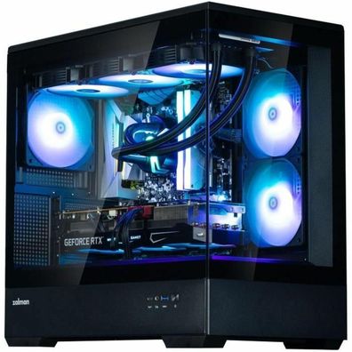 PC-Gehäuse Zalman P30 Mini-Tower, Schwarz, Micro-ATX/Mini-ITX