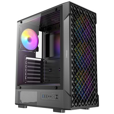 PC-Gehäuse Antec VX320 mit ARGB-Léftern schwarz