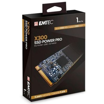 SSD Emtec X300 Power Pro 1 To NVMe PCIe 3.0