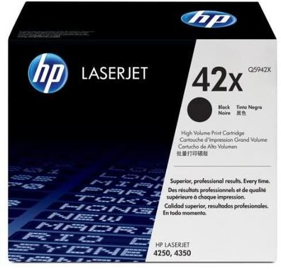 Laser-Toner HP 42X Schwarz