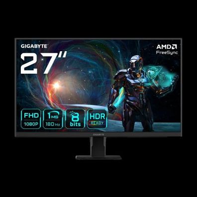 Gaming-Monitor Gigabyte GS27FA 27 Zoll Full HD 180 Hz