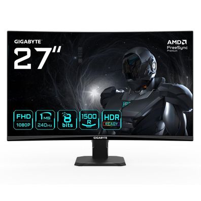 Gaming-Monitor Gigabyte GS27FC2 27 Zoll Full HD 240 Hz