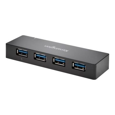USB-Hub Kensington 4 Ports USB 3.0, Schwarz