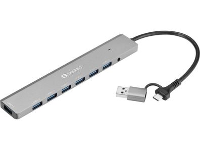 USB-Hub Sandberg 136-66 mit 7 Anschléssen