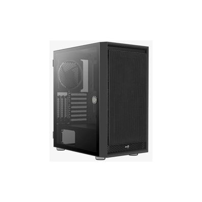 PC-Gehäuse Aerocool Graphite V1 mit Mesh-Front und Glasfenster