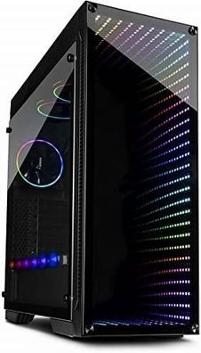 Mid-Tower-Gehäuse Inter-Tech X-908 Infini2 mit RGB-Beleuchtung