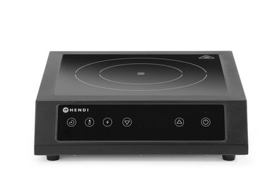 Induktionsherd 3500 D XL, HENDI, Schwarz, 220-240V/3500W, 355x400x(H)100mm