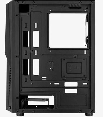 PC-Gehäuse Aerocool Mecha-G-BK-v2 Midi Tower schwarz