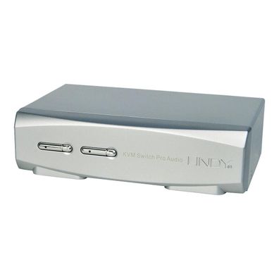 KVM Switch Lindy 4K Ultra HD 60Hz, Metallgehäuse