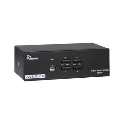 KVM-Switch Inter-Tech AS-42HA 4K 60 Hz USB 2.0