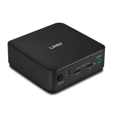 KVM-Switch Lindy 42320 mit USB, USB-C und DisplayPort