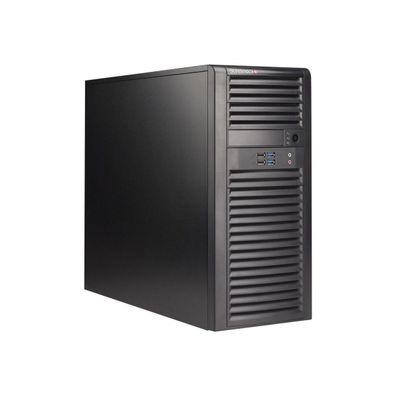PC-Gehäuse Supermicro Midi Tower 668 W schwarz