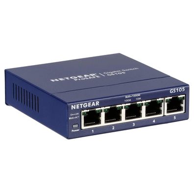 Netgear unmanaged Switch 5 Ports 10/100/1000 Mbps