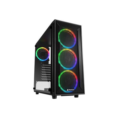 PC-Gehäuse Sharkoon TG4M RGB Midi-Tower mit RGB-Léftern