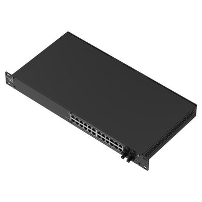 Managed PoE+ Switch Teltonika 24 Ports Ethernet 1000 Mbps