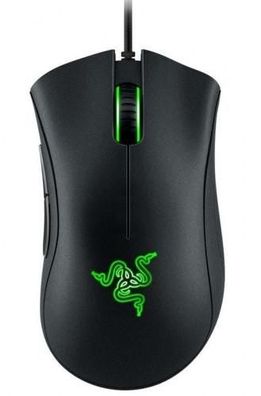 Gaming-Maus Razer DeathAdder Essential, ergonomisch, schwarz
