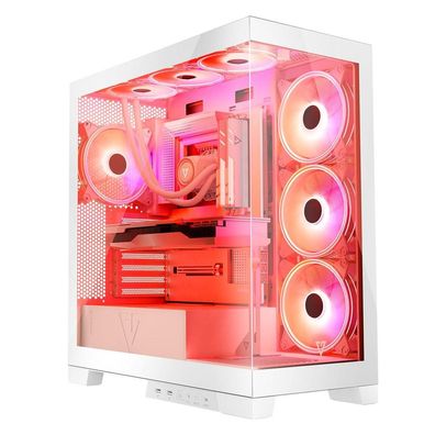 PC-Gehäuse Modecom Volcano Space Apex ARGB Weiß