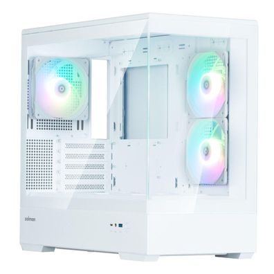 PC-Gehäuse Zalman P30 V2 Mini Tower mit RGB-Léftern