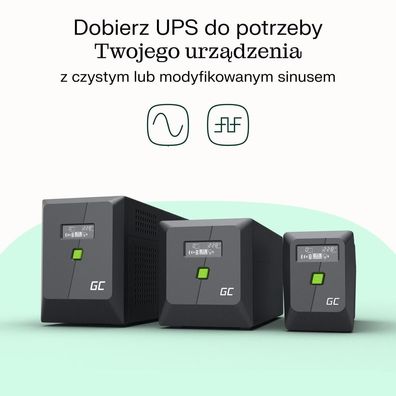 USV GreenCell 750VA 480W PowerProof