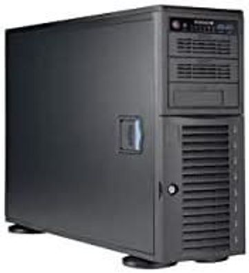Servergehäuse Supermicro CSE-743AC-1K26B-SQ, Schwarz, Full Tower