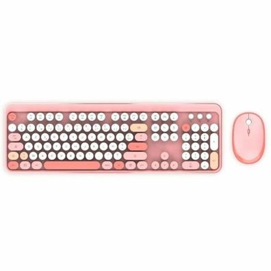 Kabelloses Tastatur- und Maus-Set Mobility LAB in Rosa