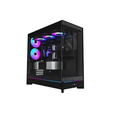 PC-Gehäuse Montech HS02 PRO mit ARGB-Léftern und Glasfenster