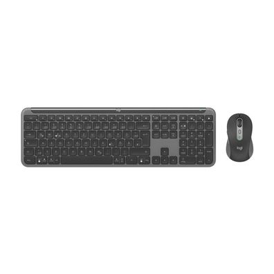 Kabelloses Tastatur- und Maus-Set Logitech Signature Slim Combo MK950 Graphit