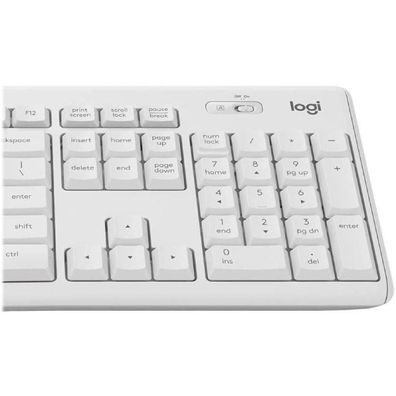 Kabelloses Tastatur- und Maus-Set Logitech MK295 Weiß