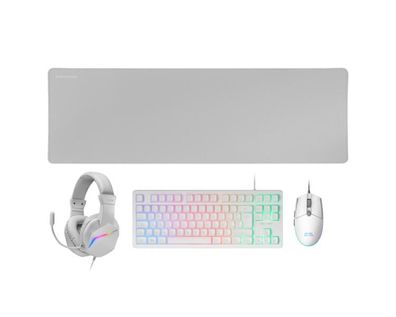 Gaming-Set Mars Gaming MCP-RGB3 Weiß