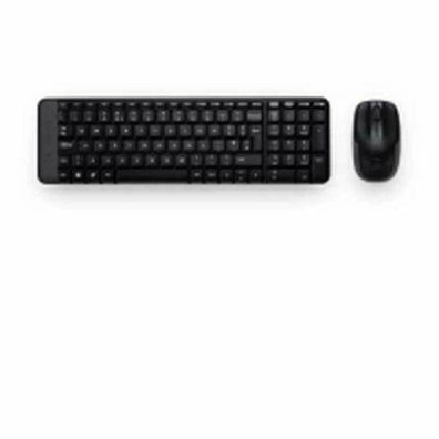 Kabelloses Set Logitech MK220 mit Tastatur und Maus